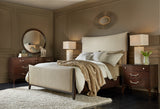 Bella Donna Upholstered Bed Beige BellaDonna Collection 6900-90866-04 Hooker Furniture