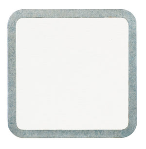 Hooker Furniture Melange Coastal Atlantis Accent Table — Compact Raffia-Wrapped End Table With White Glass Top, Spa Tones 628-80453-02