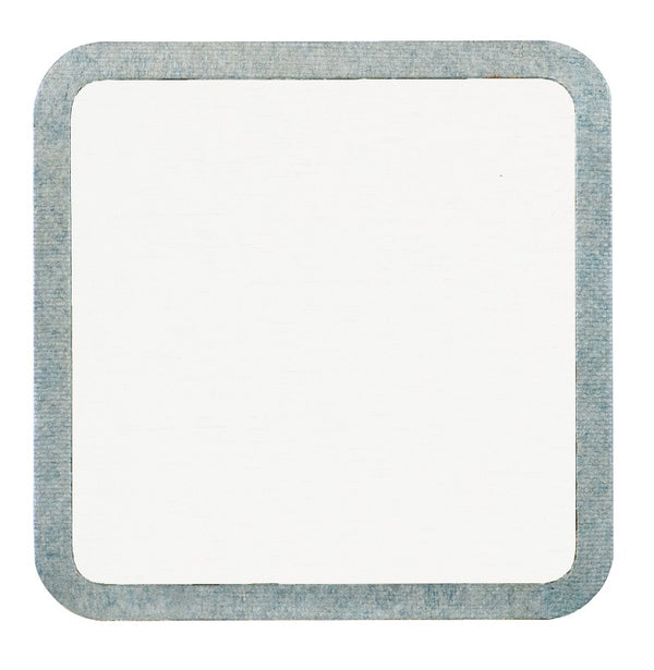 Hooker Furniture Melange Coastal Atlantis Accent Table — Compact Raffia-Wrapped End Table With White Glass Top, Spa Tones 628-80453-02