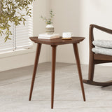 Christopher Knight Home® Naja Walnut End Table - Mid-Century Style, Rubberwood, Easy Assembly