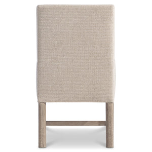 Bernhardt Bernhardt Aventura Fully Upholstered Arm Chair With Tailored Welt, Marcona Wood Legs, Durable B645 Fabric 318542