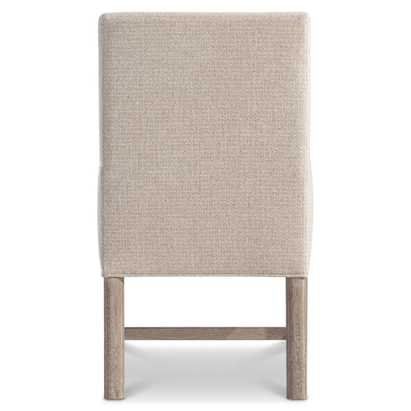 Bernhardt Bernhardt Aventura Fully Upholstered Arm Chair With Tailored Welt, Marcona Wood Legs, Durable B645 Fabric 318542