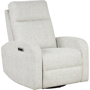 Parker House Parker Living Thriller - Natural Beauty Quartz Power Swivel Glider Recliner Natural Beauty Quartz 100% Polyester (S) MTHR#812GSP-NBQ