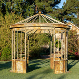 Park Hill Aged Metal Gazebo EDX90088