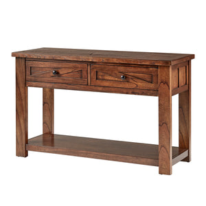 Homelegance By Top-Line Niccolo 48" Console Table Brown Wood