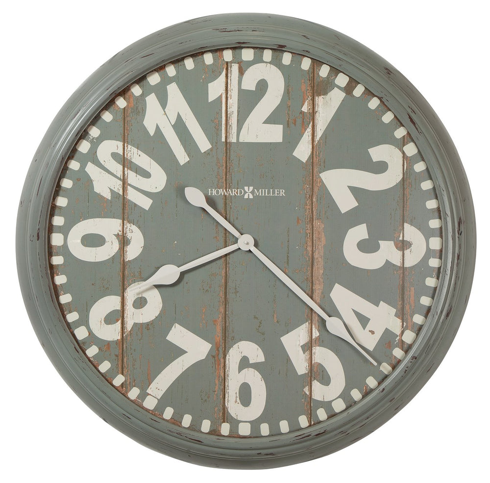 Hekman Furniture 625738 Quade Oversized Wall Clock - Rustic Blue-gray Design For Gallery Walls & Cozy Spaces  Quade Gallery Wall Clock 625738
