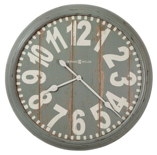 Hekman Furniture 625738 Quade Oversized Wall Clock - Rustic Blue-gray Design For Gallery Walls & Cozy Spaces  Quade Gallery Wall Clock 625738