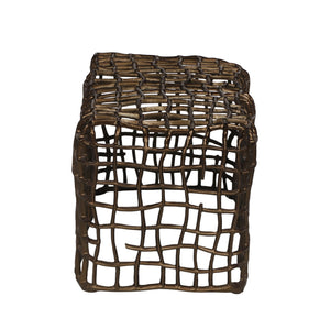 English Elm Christopher Knight Home® - Bench Gold Aluminum Modern Accent Bench 39.5"L x 20"W x 18.5"H — Lightweight, Durable Entryway Seat 67029.00