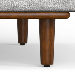 English Elm Morrison 89" Sofa - Mid-Century Modern Design In Soft Mist Grey, Sustainable Comfort For 3 People B136P159964