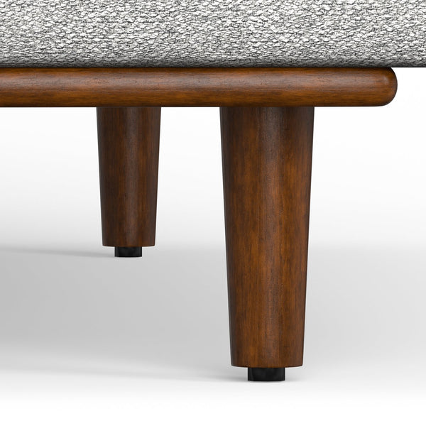 English Elm Morrison 89" Sofa - Mid-Century Modern Design In Soft Mist Grey, Sustainable Comfort For 3 People B136P159964