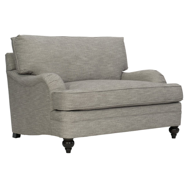 Bernhardt Bernhardt Tarleton Chair — Made-To-Order Traditional Lounge Seating With Folded Arms, Turned Legs, Pillows B4263G