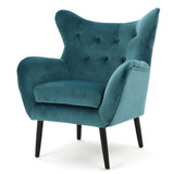 Christopher Knight Home® - Noble House - Seigfried Velvet Arm Chair