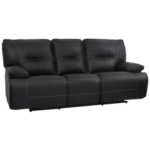 Parker House Parker Living Spartacus - Black Power Reclining Sofa Black 70% Polyester, 30% PU (W) MSPA#832PH-BLC