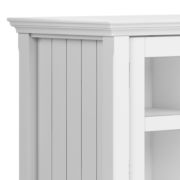 English Elm Acadian 60" Tv Media Stand - Handcrafted White Finish, Stylish Storage For Tvs Up To 65 Inches B136P159686