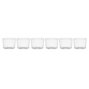 Lenox Oneida Stackables Clear Short Glasses, Set of 6 Clear, NO COLOR GLASS,CRYSTAL 895980