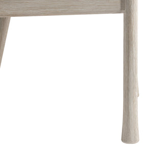 Bernhardt Bernhardt Marco Outdoor Arm Chair In Carbonized Teak Sea Oat Finish — Durable Ergonomic Slatted Design X06556