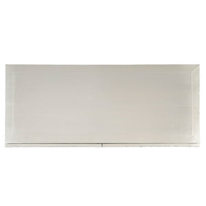 Bernhardt Bernhardt Skylar Door Chest In German Silver & Mango Wood — Textured Doors, Soft-Close, Cable-Ready 301118