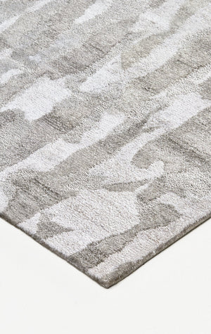 Feizy Rugs Dryden Hand-tufted Abstract Viscose/Wool Rug - Elegant Blue-green And Gray Design For Modern Spaces Gray,Taupe,Silver Viscose,Wool 8738786fivy000f00