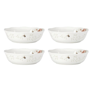 Lenox Butterfly Meadow Soup Bowls, Set of 4 Multi, WHITE PORCELAIN 896510