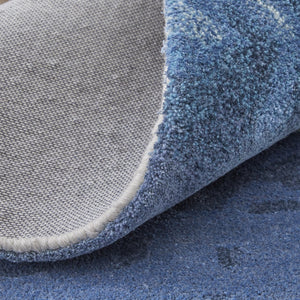 Feizy Rugs Any8921f Anya Modern Watercolor-inspired Hand-tufted Wool And Viscose Rug For Contemporary Spaces Blue,Ivory Wool,Viscose Any8921fbluivye10