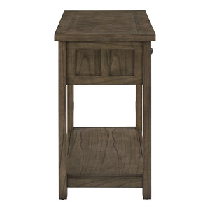 Homelegance By Top-Line Niccolo 48" Console Table Grey Wood