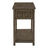 Homelegance By Top-Line Niccolo 48" Console Table Grey Wood