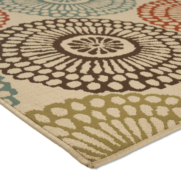 English Elm Christopher Knight Home® - MONTEGO Beige 697J 5'3" x 7'6" Polypropylene Area Rug – Durable Low-Pile 4mm Multicolor Accent, No Assembly Required 64176.00