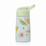 Lenox Butterfly Meadow Light Blue Stainless Steel Kids Water Bottle Blue, BLUE METAL 895741