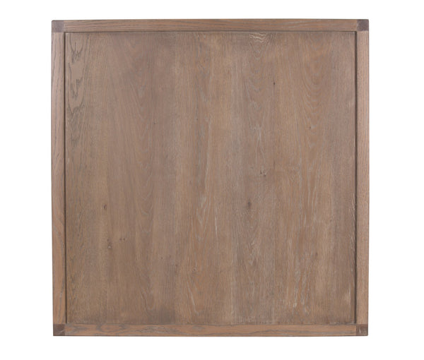 Porter Designs Lowell Solid White Oak Coffee Table With Storage, Versatile Style For Any Home Brown Wood 05-108-02-1920