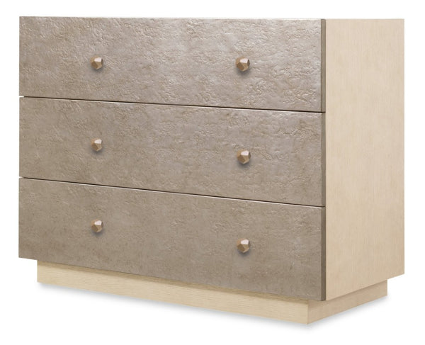 Hooker Furniture Westwood Bachelors Chest With Polished Limestone Finish, Cedar-Lined Drawer & Integrated Usb Charging Station 6133-90017-80
