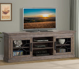 Parker House Sundance - Sandstone 92 In. TV Console Sandstone Poplar Solids / Mindi Veneers SUN#92-SS