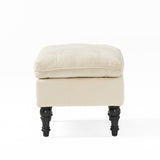 Christopher Knight Home® - Noble House - Jeremy Contemporary Button Tufted Fabric Ottoman