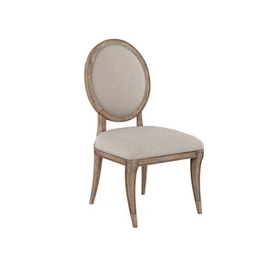 A.R.T. Furniture Set Of 2 - Architrave Arm Chair - Luxurious Upholstered Seating With Hand Glazed Finish For Elegant Dining Spaces - Set Of 2 Brown Material, Parawood Solids,Foam,Fabric 277202-2608