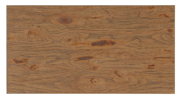 Hooker Furniture Big Sky Vintage Natural Three Drawer Nightstand With Cedar-Lined Drawer, Felt Liner & Power Management 18.25 L x 34.00W x 31.00H 6700-90016-80