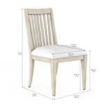 A.R.T. Furniture Cotiere Side Chair (Sold as Set of 2) 299204-2349 Beige 299204-2349