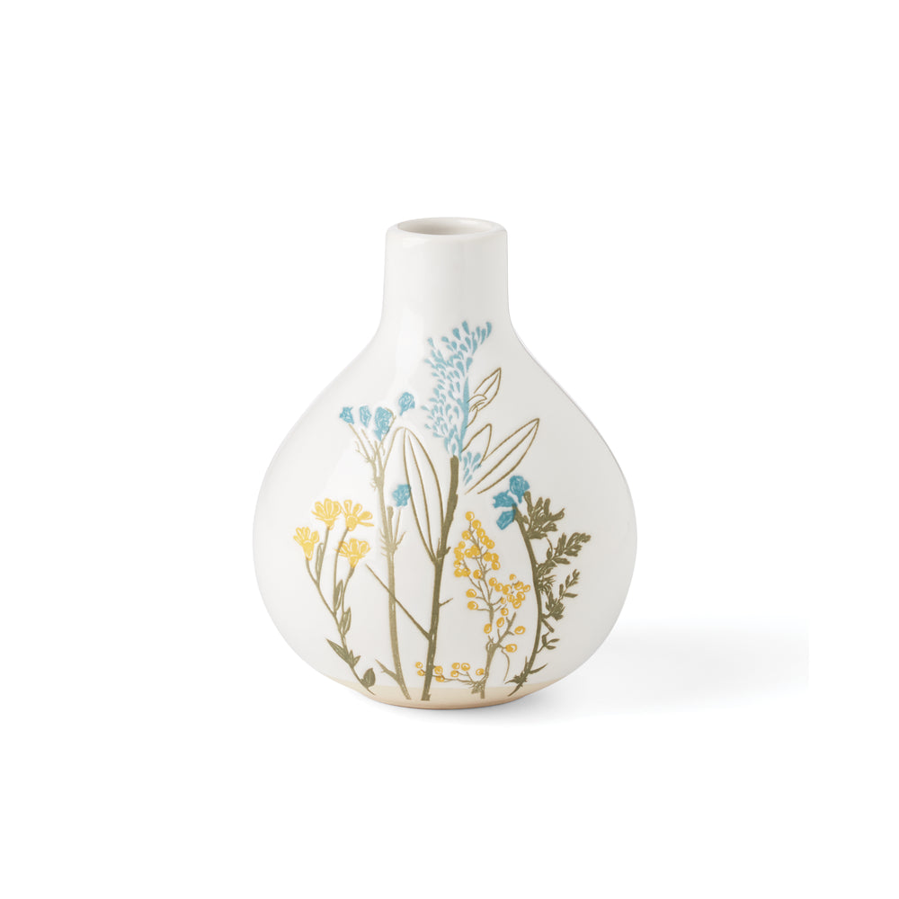 Lenox Wildflowers Small Vase White, WHITE STONEWARE 896647