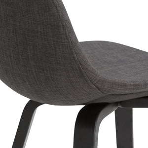 English Elm Randolph Mid-Century Modern Bentwood Bar Stools Set Of 2 – Stylish, Comfortable & Durable Design B136P159460-GIGA