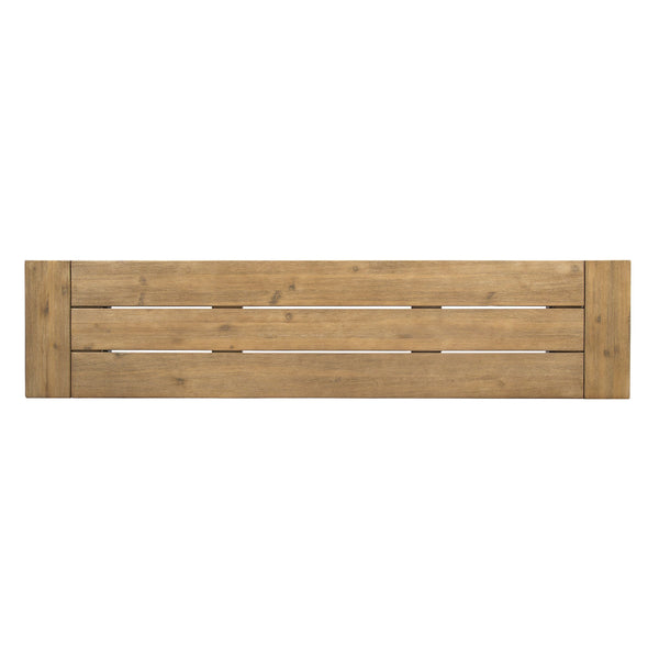 English Elm Christopher Knight Home® - Outdoor Bench – Two-Toned Acacia Wood Frame With Slat Design For Patio, Garden & Entryway Charm 56702.00MP1