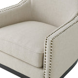 Steve Silver Roswell Linen Accent Chair w/ RW850ACB