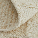 Feizy Rugs Ashby Wool Hand Woven Farmhouse Rug Tan/Ivory 9'-6" x 13'-6"