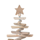 Rustic Teak Wood Christmas Tree, 50 in. XAB30203 Park Hill