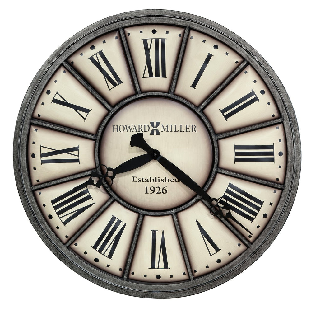 Hekman Furniture 625613 Company Time Ii Oversized Antique Wall Clock - Elegant Quartz Timepiece For Home Decor  Company Time Ii Wall Clock 625613