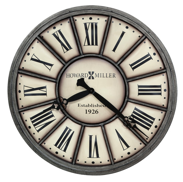Hekman Furniture 625613 Company Time Ii Oversized Antique Wall Clock - Elegant Quartz Timepiece For Home Decor  Company Time Ii Wall Clock 625613