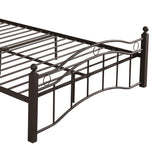 Christopher Knight Home® - Noble House - Bouvardia Contemporary Iron King Bed Frame