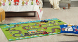 Nourison PeanutsPnt11 Cozy Home CH020 Machine Made Power-loomed Borderless Design Indoor Only Kids & Tween  Rug Multicolor, Multicolor 100% Polyester 99446857514