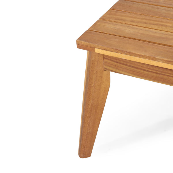 English Elm Christopher Knight Home® - Outdoor Teak Acacia 4-Piece Chat Set with Rope Weave, Water-Resistant Cushions, Loveseat & 2 Chairs 73424.00LBGE