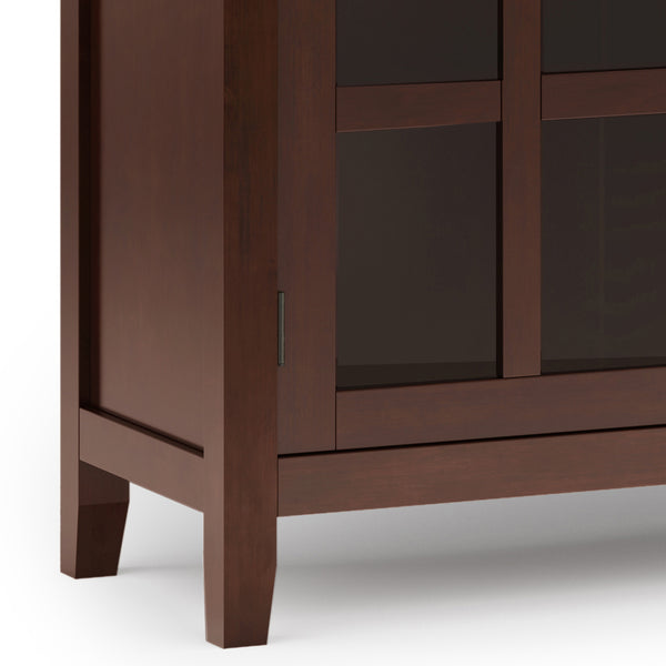 English Elm Artisan Large Sideboard Buffet - Handcrafted Russet Brown Storage Solution For Modern Spaces B136P158418