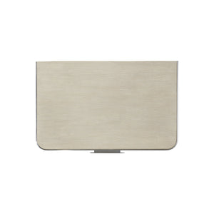 Bernhardt Bernhardt Corinne Nightstand With Woven Drawer Fronts, Soft-Close Storage, Usb A+C Charging, Ecru Finish 357232