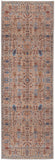 Feizy Rugs Rawlins Collection Rug: Antique-inspired Polyester Chenille With Stunning Floral Motif & Warm Tones Tan,Pink,Blue Polyester Rln39hpfbgemlti7a