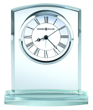 Hekman Furniture 645824 Elegant Crystal Table Clock With Quartz Movement – Timeless Beauty For Any Space  Talbot Tabletop Clock 645824